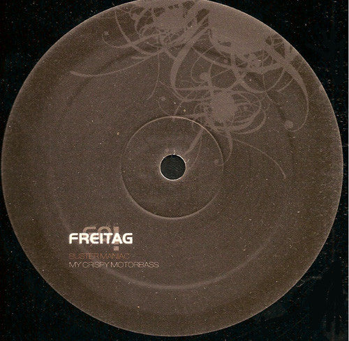 Buster Maniac – My Crispy Motorbass - New 12" Single Record 2007 Go Freitag Germany Vinyl - Techno