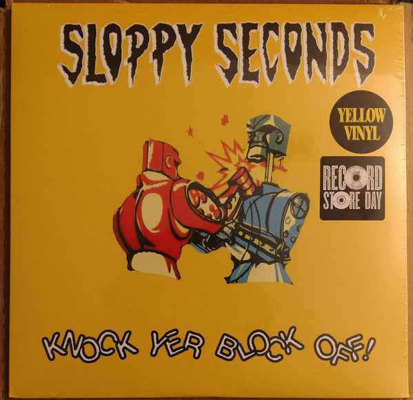 Sloppy Seconds ‎– Knock Yer Block Off! (1993) - New LP Record Store Day 2018 Taang! RSD Yellow Vinyl - Punk / Hardcore - Shuga Records