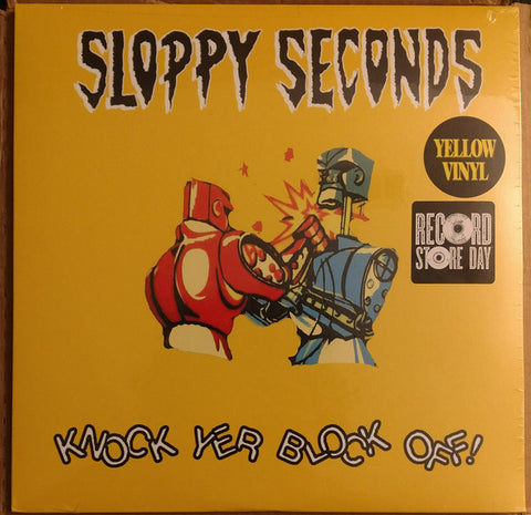 Sloppy Seconds ‎– Knock Yer Block Off! (1993) - New LP Record Store Day 2018 Taang! RSD Yellow Vinyl - Punk / Hardcore