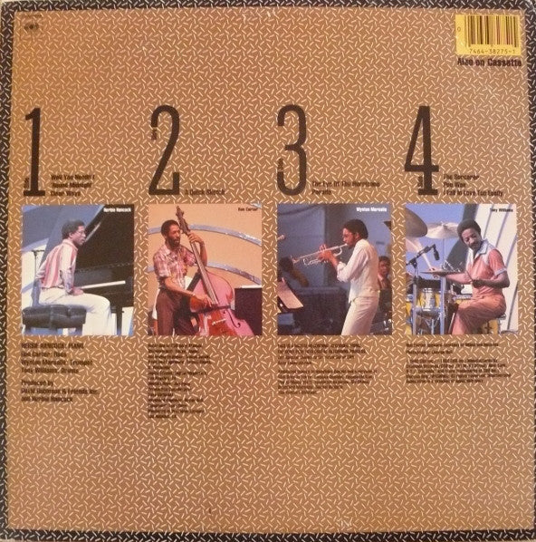 Herbie Hancock – Quartet - VG+ 2 LP Record 1982 Columbia USA Vinyl - Jazz / Jazz-Funk