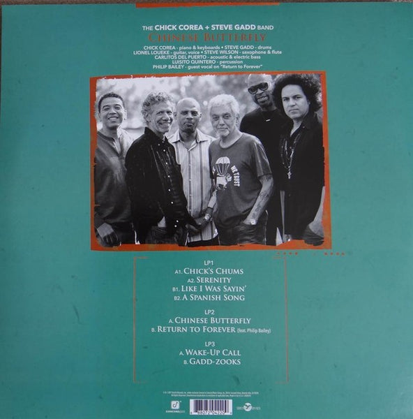 The Chick Corea + Steve Gadd Band ‎– Chinese Butterfly - New 3 LP Record 2018 Concord Jazz Vinyl - Jazz / Fusion - Shuga Records