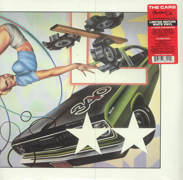 The Cars ‎– Heartbeat City (1984) - New 2 LP Record 2018 Elektra/Rhino USA White Vinyl & Bonus Tracks - New Wave / Pop Rock - Shuga Records