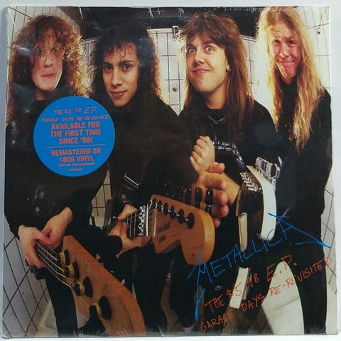 Metallica ‎– The $5.98 EP Garage Days Re-Revisited (1987) - Mint- EP Record 2018 Blackened 180 gram Vinyl & Download - Heavy Metal / Thrash