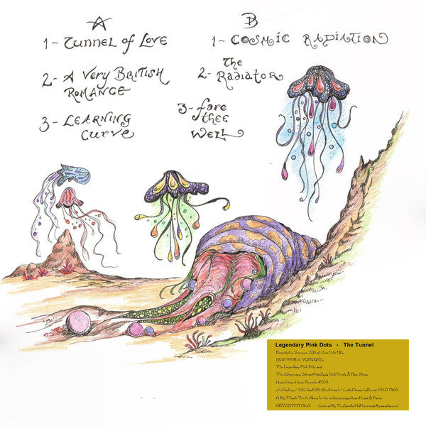The Legendary Pink Dots ‎– The Tunnel - New LP Record 2018 Noise Noise USA Vinyl - Avantgarde / Experimental / Psychedelic Rock / Goth Rock - Shuga Records