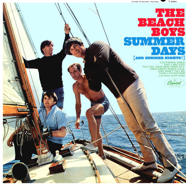 The Beach Boys - Summer Days (And Summer Nights!!) - VG LP Record 1965 Capitol USA Vinyl - Pop Rock / Surf - Shuga Records