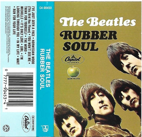 The Beatles – Rubber Soul (1965) - VG+ Cassette 1992 Apple Capitol USA Tape - Pop Rock