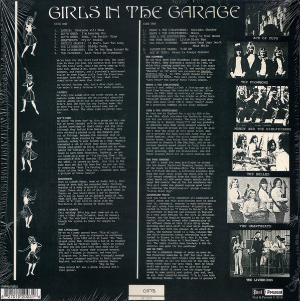 Various Artists - Girls In The Garage Vol. 3 - New LP Record Store Day 2018 Past & Present RSD 180 gram Pink Vinyl & Numbered - Garage Rock - Shuga Records