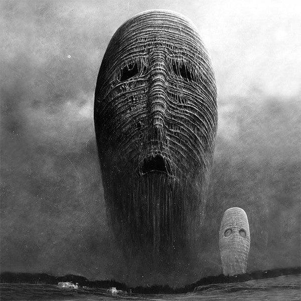 מזמור Mizmor – Yodh (2016) - Mint- 2 LP Record 2018 Gilead Media USA Orange Smoke Vinyl & Insert - Doom Metal / Black Metal - Shuga Records