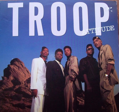 Troop – Attitude - VG+ LP Record 1989 Atlantic USA Vinyl - RnB / New Jack Swing