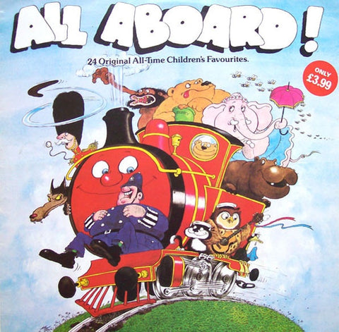 Various – All Aboard! - 24 Original All-Time Children's Favourites - VG+ LP Record 1979 EMI UK Import Vinyl - Children's