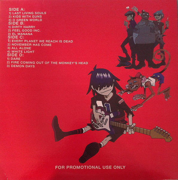 Gorillaz ‎– Demon Days Instrumentals (2005) - New 2 Lp Record 2020 Europe Import Vinyl - Hip Hop / Trip Hop / Pop Rap - Shuga Records
