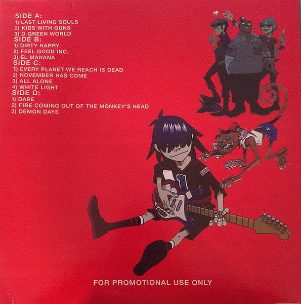 Gorillaz ‎– Demon Days Instrumentals (2005) - New 2 Lp Record 2020 Europe Import Vinyl - Hip Hop / Trip Hop / Pop Rap