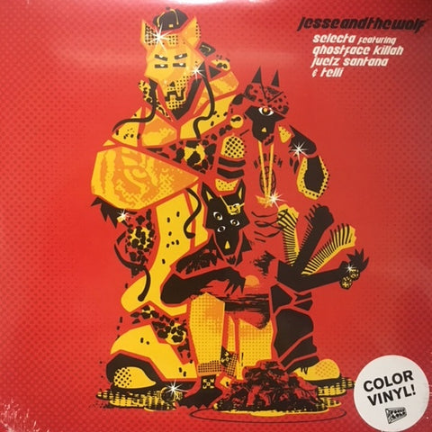 Jesse And The Wolf Featuring Ghostface Killah, Juelz Santana & Telli – Selecta - New 7" Single Record 2018 Fool's Gold UK Yellow Vinyl - Hip Hop