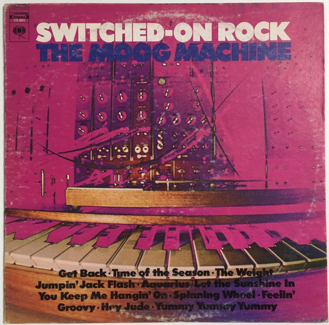 The Moog Machine ‎- Switched-On Rock - Mint- LP Record 1969 Columbia USA Vinyl - Electronic / Pop Rock / Experimental