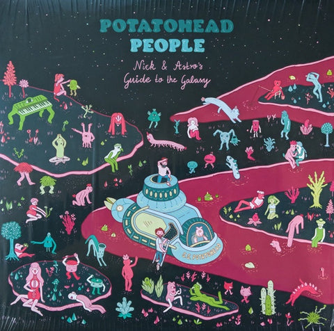 Potatohead People - Nick & Astro's Guide To The Galaxy (2018) - New LP Record 2024 Bastard Jazz Red & Black Swirl  Vinyl - Electronic / Future Jazz / Neo Soul / Downtempo