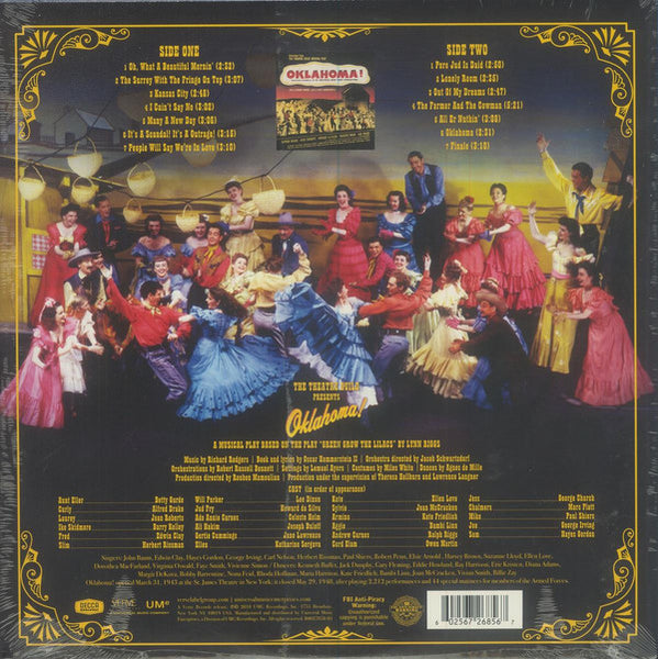 Rodgers And Hammerstein II / Jay Blackton ‎– Oklahoma! (1943) - New LP Record 2018  Decca USA Vinyl - Musical - Shuga Records