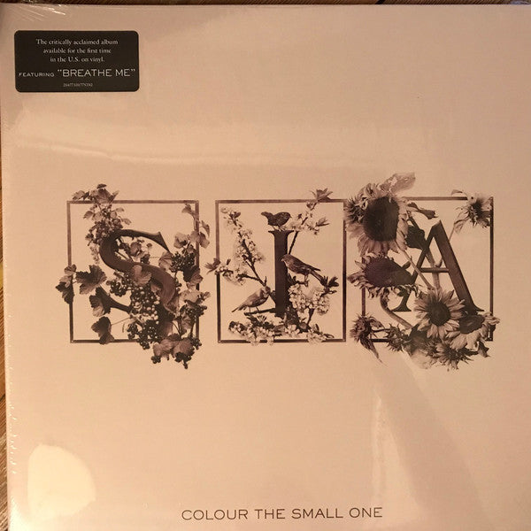 SIA - Colour The Small One (2004) - New LP Record 2016 Astralwerks USA Black Vinyl - Indie Pop / Downtempo