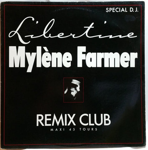 Mylène Farmer – Libertine (Remix Club) - Mint- 12" EP Record 1986 Polydor France Vinyl - Pop / Chanson / Synth-pop