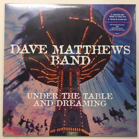 Dave Matthews Band ‎– Under The Table And Dreaming  (1994) - New 2 LP Record 2018 Bama Rags Vinyl - Pop Rock
