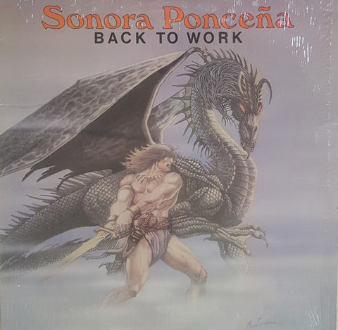 Sonora Ponceña – Back To Work - Mint- LP Record 1987 Inca USA Vinyl - Latin / Salsa / Descarga