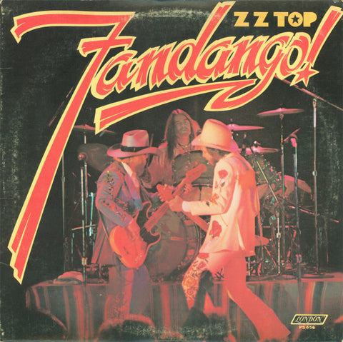 ZZ Top ‎– Fandango! - VG LP Record 1980 London USA Vinyl - Rock / Blues Rock / Pop Rock