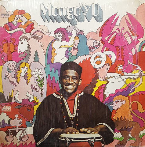 Mongo Santamaria - Mongo '70 - VG Lp Record 1970 Atlantic USA Vinyl - Latin Jazz / Jazz-Funk
