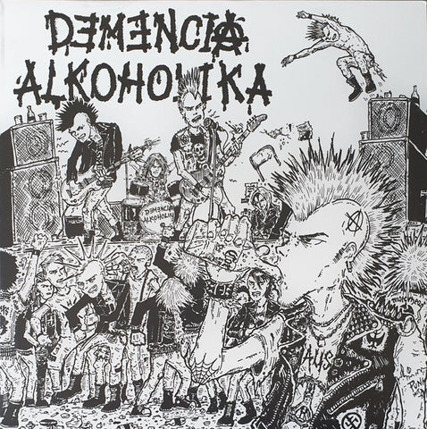 Demencia Alkoholika – Demencia Alkoholika - New LP Record 2018 Deskabezado Vinyl - Punk / Hardcore
