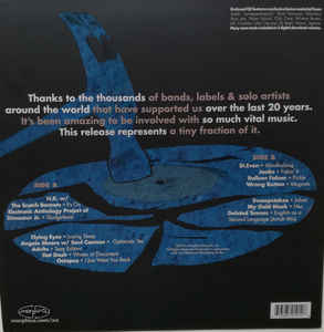 Various ‎– Morphius XX: Twenty Years Of Breaking Records - New LP Record 2014 USA Vinyl & CD - Alternative Rock / Hip Hop / Electronic / Experimental - Shuga Records