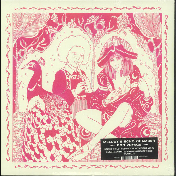Melody's Echo Chamber ‎– Bon Voyage - New LP Record 2018 Fat Possum USA Indie Exclusive 180 gram Violet Vinyl, Phenakistiscope Insert & Download - Psychedelic Rock