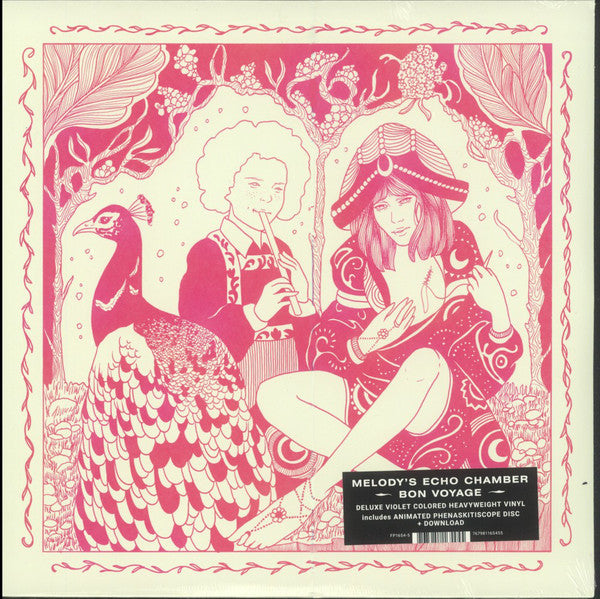 Melody's Echo Chamber ‎– Bon Voyage - New LP Record 2018 Fat Possum USA Indie Exclusive 180 gram Violet Vinyl, Phenakistiscope Insert & Download - Psychedelic Rock - Shuga Records