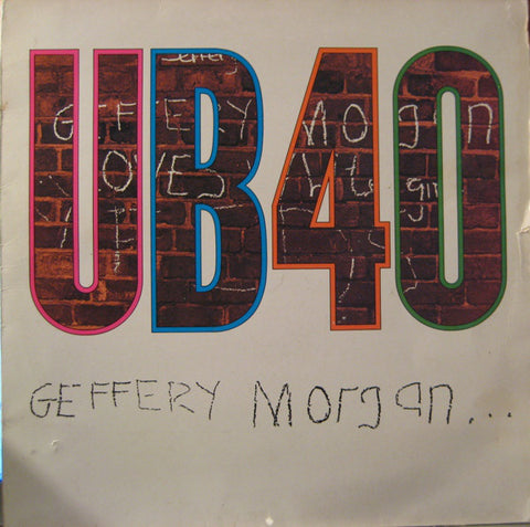 UB40 - Geffery Morgan  VG+ 1984 A&M USA - Reggae