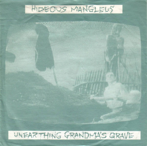 Hideous Mangleus – Unearthing Grandma's Grave - VG+ 7" EP Record 1991 Ecocentric Germany Vinyl & Insert - Grindcore / Death Metal