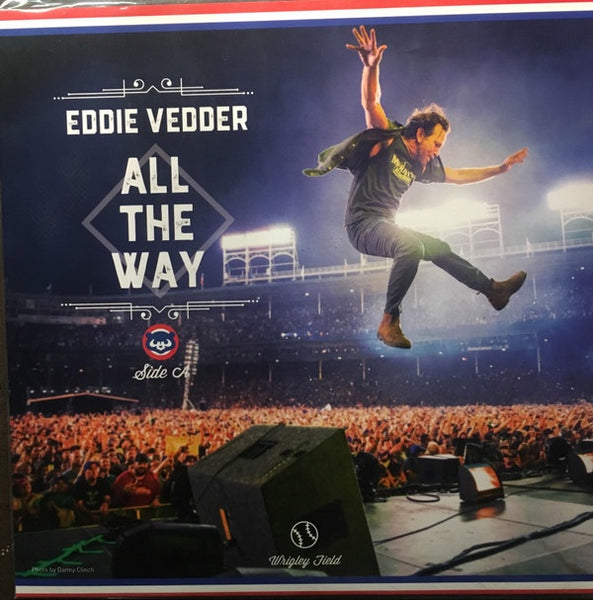 Eddie Vedder / Steve Goodman – All The Way / Go Cubs Go - New 7" Single Record 2018 Chicago Cubs Third Man Blue & Red Split Vinyl - Rock - Shuga Records
