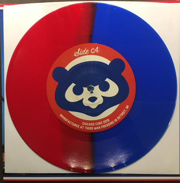 Eddie Vedder / Steve Goodman – All The Way / Go Cubs Go - New 7" Single Record 2018 Chicago Cubs Third Man Blue & Red Split Vinyl - Rock - Shuga Records