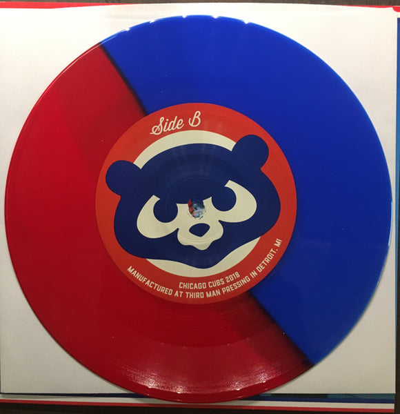 Eddie Vedder / Steve Goodman – All The Way / Go Cubs Go - New 7" Single Record 2018 Chicago Cubs Third Man Blue & Red Split Vinyl - Rock - Shuga Records
