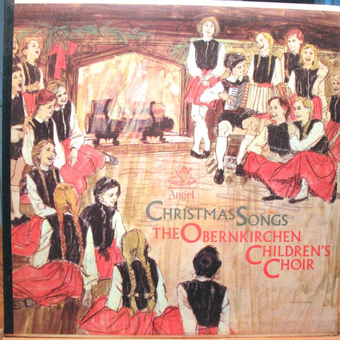 The Obernkirchen Children's Choir – Christmas Songs - VG+ LP Record 1961 Angel USA Vinyl - Holiday / Christmas / Choral