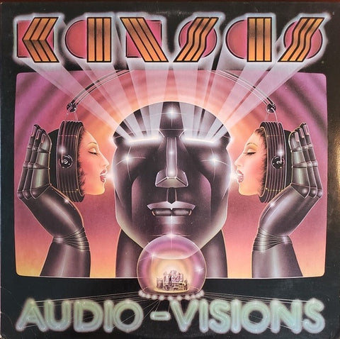 Kansas – Audio-Visions - VG+ LP Record 1980 Kirshner USA Vinyl - Prog Rock / Rock & Roll