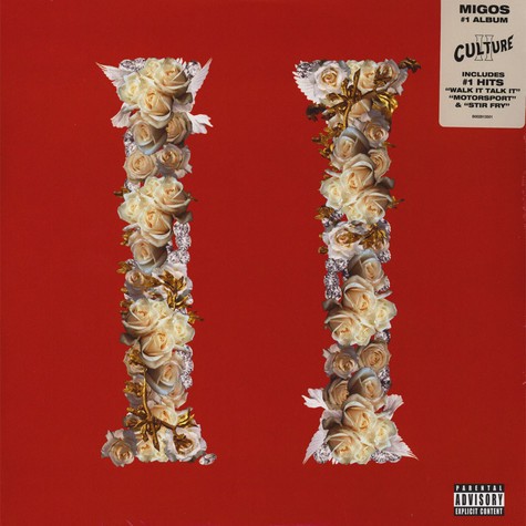 Migos - Culture II - Mint- 3 LP Record 2018 Quality Control Motown Capitol USA Vinyl - Hip Hop / Trap - Shuga Records