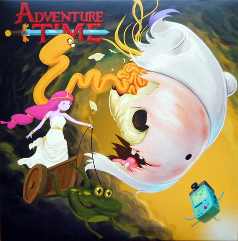 Various – Adventure Time - Bew 7" Single Record 2018 Mondo USA Yellow Vinyl - Soundtrack