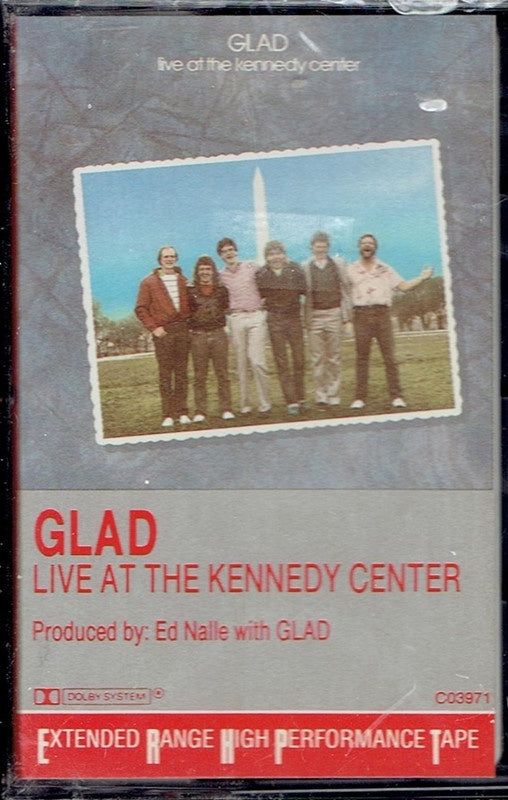 Glad – Live At The Kennedy Center - Used Cassette 1984 Greentree - Rock / Religious