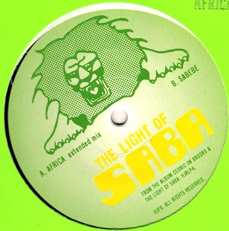 The Light Of Saba – Africa / Sabebe - New 12" Single Record 2003 Honest Jon's UK Import Vinyl - Afrobeat / Roots Reggae