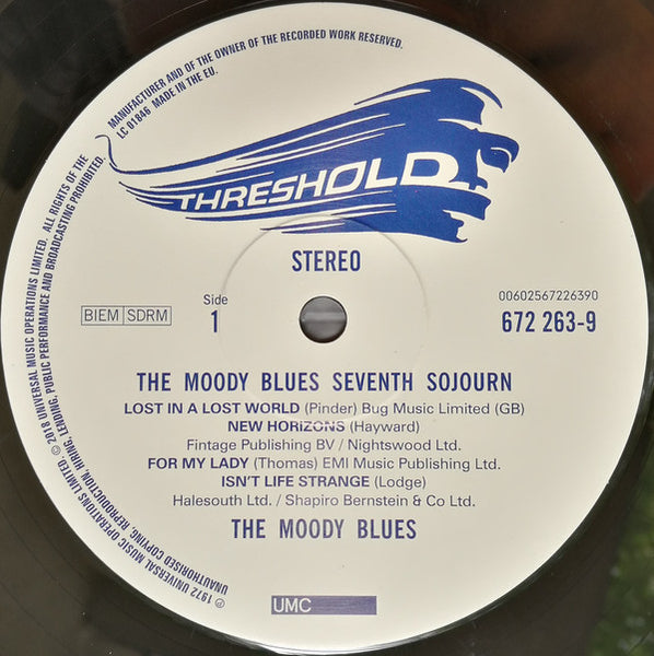 The Moody Blues - Seventh Sojourn (1972) - New LP Record 2018 Threshold Europe Import 180 gram Vinyl & Download - Psychedelic Rock - Shuga Records