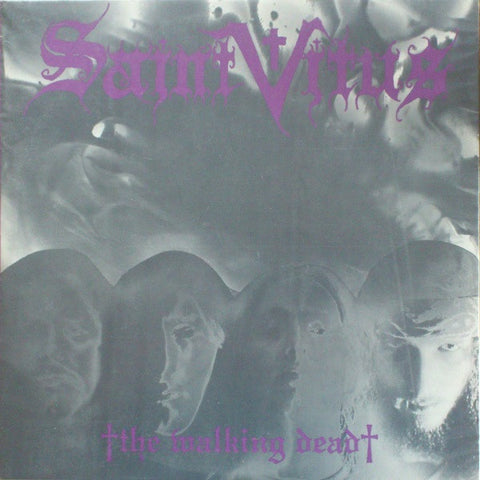 Saint Vitus ‎– The Walking Dead (1986)- New Ep Record 2009 SST USA Vinyl - Doom Metal
