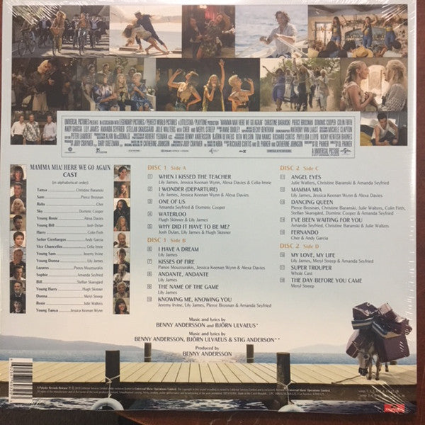 Various - Mamma Mia! Here We Go Again (The Movie Featuring The Songs Of ABBA) - Mint- 2 LP Record 2018 Polydor 180 gram Vinyl - Soundtrack - Shuga Records