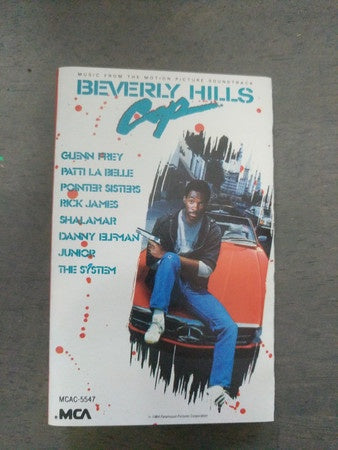 Various – Music From The Motion Picture Soundtrack - Beverly Hills Cop - Used Cassette MCA 1984 USA - Soundtrack