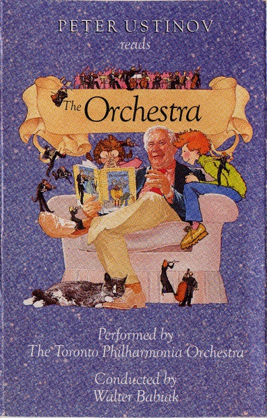 Peter Ustinov, The Toronto Philharmonia Orchestra – Peter Ustinov Reads The Orchestra - Used Cassette 1990 MRP Canada Tape - Classical / Spoken Word - Shuga Records