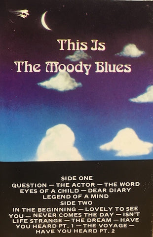 The Moody Blues – This Is The Moody Blues Pt 1 - Used Cassette 1974 Threshold Tape - Folk Rock