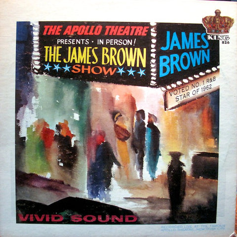 James Brown ‎– James Brown Live At The Apollo (1963) - VG Lp Record 1966 King USA Mono Vinyl -  Rhythm & Blues / Funk / Soul