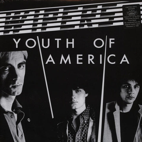 Wipers – Youth Of America (1981) - Mint- LP Record 2007 Jackpot Limited Edition USA Vinyl - Punk / Art Rock