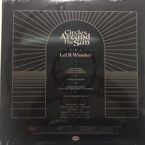 Circles Around The Sun ‎– Let It Wander - New 2 LP Record 2018 Rhino USA 180 gram Vinyl - Jazz-Rock